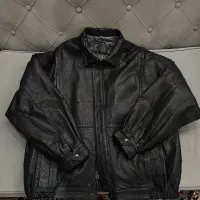 کاپشن چرم طبیعی کت چرم