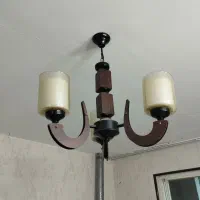 لوستر چوبی تمیز