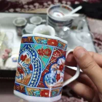 استکان و پیاله وجام وقندون وگلدان