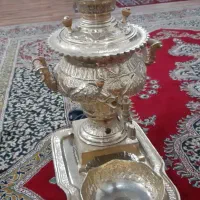 سماور برقی برنجی