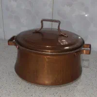 قابلمه مسی ورق زخیم