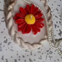 شمع گل بابونه|صنایع دستی و سایر لوازم تزئینی|اردبیل, |دیوار