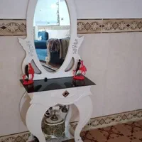 میز تلوزیون جاکفشی ساعت ایستاده و آینه شمدان وبوفه|بوفه، ویترین، کنسول|خرمدره, |دیوار