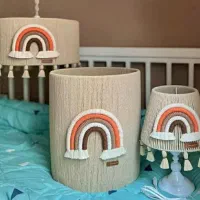 لوستر آباژور چراغ کودک پانچ دار|لوستر و چراغ آویز|مشهد, عامل|دیوار