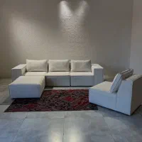 مبل ال آمریکایی راحتی|مبلمان خانگی و میز عسلی|چهاردانگه (تهران), |دیوار