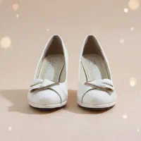 کفش مجلسی زنانه - ورنی سفید - سایز ۳۸