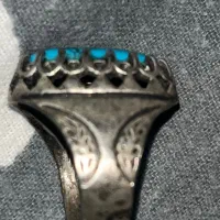 انگشتر فیروزه|کلکسیون اشیاء عتیقه|بابلسر, |دیوار