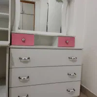 میز آینه MDF|تخت و سرویس خواب|گرگان, |دیوار