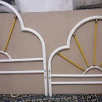 تخت تک نفره فلزی