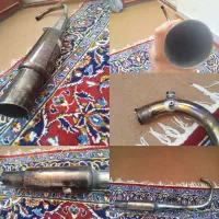 اگزوز قهرمانی دست ساز و پرژکتور