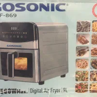 هواپز - air fryer مدل gosonic دو المنت ۹ لیتری