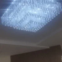 دو لوستر سقفی ال ای دی