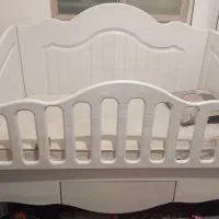 تخت کودک همراه تشک