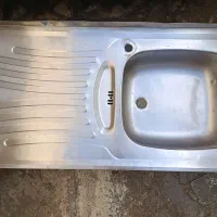 سینک ظرفشوی استیل ۵۰*۱۰۰