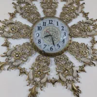 ساعت دیواری برنزی