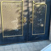 درب حیاط پیش ساخته