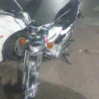 هندا چراغ گرد سفید مدل ۱۴۰۲|موتورسیکلت|بروجرد, |دیوار