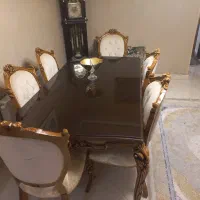 میز ناهارخوری چوب گردو اصل