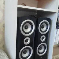 یک جفت باند اسپیکر آمپی فایر حرفه ای|سیستم صوتی خانگی|تبریز, |دیوار