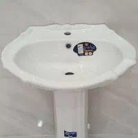 روشویی پایه دار با شیر اهرمی|لوازم سرویس بهداشتی|بهبهان, |دیوار