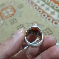 یک انگشتر عقیق یمنی بسیار کهنه کاردست استادصدوقی|جواهرات|مشهد, رسالت|دیوار