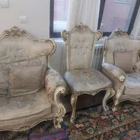 مبل استیل کاملا سالم|مبلمان خانگی و میز عسلی|تهران, کوی بیمه|دیوار
