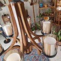 لوستر 6/شعله چوبی|لوستر و چراغ آویز|اصفهان, مصلی|دیوار