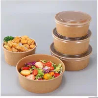 کاسه کاغذی کرافت (سالاد و پاستا)