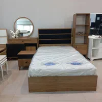 (چوب برگ) تخت خواب یک نفره/تخت ۱۲۰/سرویس خواب جوان|تخت و سرویس خواب|مشهد, شهرک رازی (شهرک غرب)|دیوار