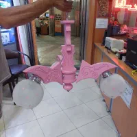 لوستر دخترانه در حد نو|لوستر و چراغ آویز|تبریز, |دیوار