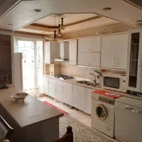 80متر-دوخواب-نقشه-پروانه-ای-سالن-پرده-خور-4باغ