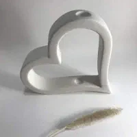 قلب دکوری، تزئینی . مجسمه