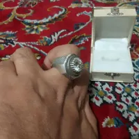 انگشتر نقره پنبه شاهانه الماس موزانایت استاد جباری|جواهرات|تهران, شریف‌آباد|دیوار