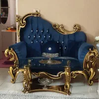 مبل سلطنتی کلاسیک|مبلمان خانگی و میز عسلی|تهران, شهمیرزادی|دیوار