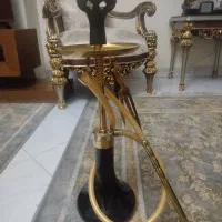 قلیان کرنو  تنه برنج آب کاری شده صلایی