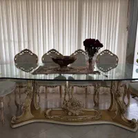 میز نهار خوری ۱۰ نفره چوب گردو|میز و صندلی غذاخوری|تهران, عباس‌آباد|دیوار