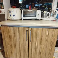 کابینتmdf به همراه سینک و هود|آب‌چکان و نظم‌دهنده ظروف|ابهر, |دیوار