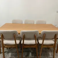 ناهار خوری ۸ نفره با چوب راش کاملا نو