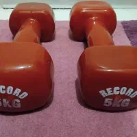 دمبل ۵ کیلویی رکورد|تجهیزات ورزشی|تهران, شادآباد|دیوار