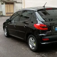 پژو 206 پانوراما تیپ 3 مدل ۱۴۰۲ بی رنگ بی ضربه