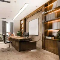 همکار خانم دستیار و مدیر دفتر