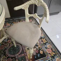 میز نهارخوری 4نفره گرد|میز و صندلی غذاخوری|اهواز, کوی مهدیس|دیوار