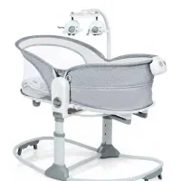 گهواره برند ماستلا + روروئک + تخت پارک + آغوشی