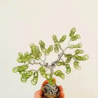 مجسمه سیمی درخت و سنگ عقیق سلیمانی|صنایع دستی و سایر لوازم تزئینی|محمدشهر, ولدآباد|دیوار