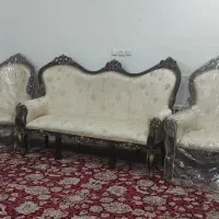 یک دست مبل نه نفره|مبلمان خانگی و میز عسلی|طبس, |دیوار