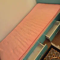 تخت خواب همراه تشک|تخت و سرویس خواب|اصفهان, سپاهان‌شهر|دیوار
