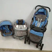 کالسکه کودک وکریر با روروک