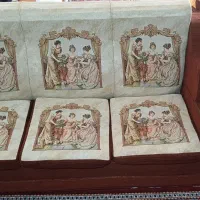 یک دست مبل راحتی ۵ نفره سالم