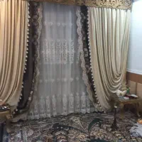 پردهای،حریرومخمل یکی ۳متر به بالاست ویکی ۲ متر|پرده، رانر، رومیزی|بندر امام خمینی, |دیوار