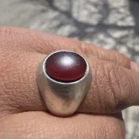 انگشتر عقیق یمنی ذات دار